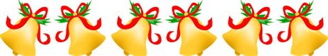 Clipart christmas bells border