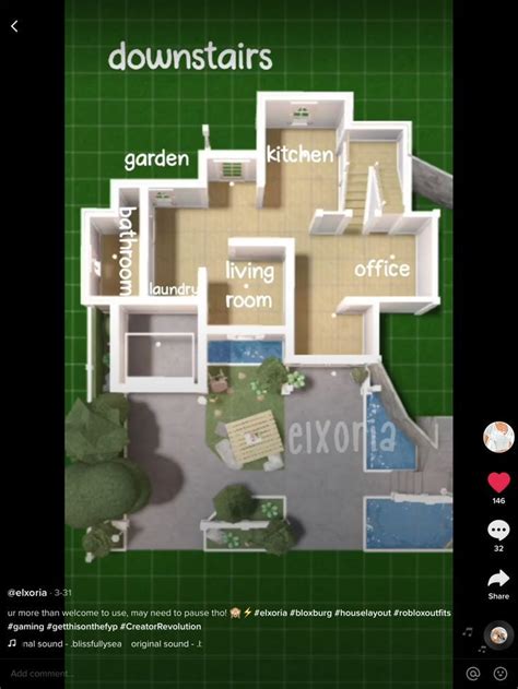 bloxburg house layout small - Monnie Downing