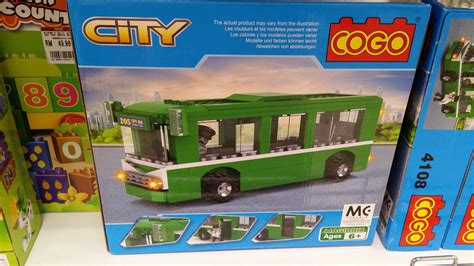 LEGO knock-off set, complete with creepy bus driver! : pics