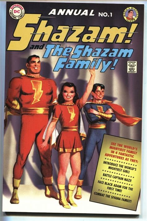 Shazam and the Shazam Family Annual #1 2002 BLACK ADAM TPB | Comic Books - Modern Age, DC Comics ...