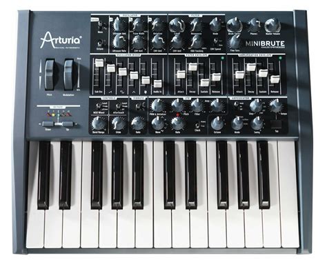 Arturia MiniBrute Analog Synthesizer MIDI Controller - Walmart.com ...