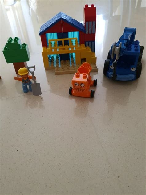 Bob the Builder Lego Blocks, Hobbies & Toys, Toys & Games on Carousell