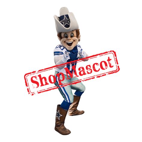 Dallas Rowdy Cowboy Mascot Costume