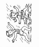 Children Playing Coloring Pages Encouraging Creativity And Imagination sketch template
