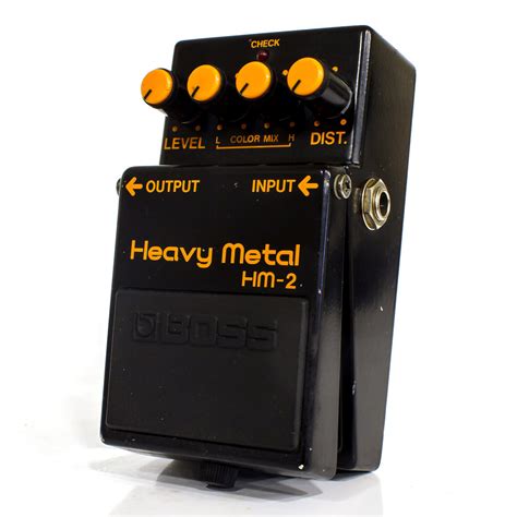 Boss HM-2 Heavy Metal Distortion (used) в каталоге интернет-магазина DMTR Pedal Shop | Купить ...