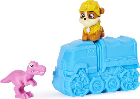 PAW Patrol, Dino Rescue Collectible Blind Box Mini Figure and Mystery Dinosaur (Style May Vary ...