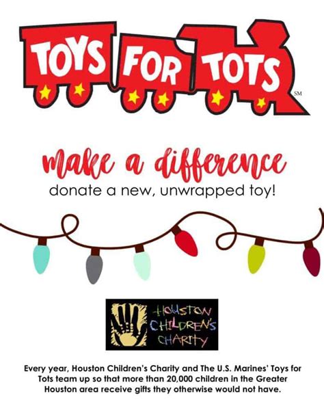 HCC Teams Up with Toys for Tots for 10th Year! - Houston Children’s Charity