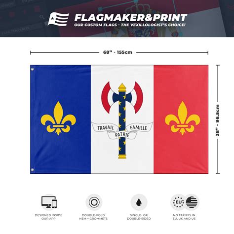 New France flag (Tokugawa.shelby) (Hidden) – Flagmaker & Print