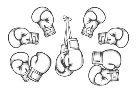 5,411 BEST Boxing Glove Drawing IMAGES, STOCK PHOTOS & VECTORS | Adobe Stock