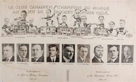 Montreal Canadiens Stanley Cup Champions 1924 Christmas Greeting Card | HockeyGods