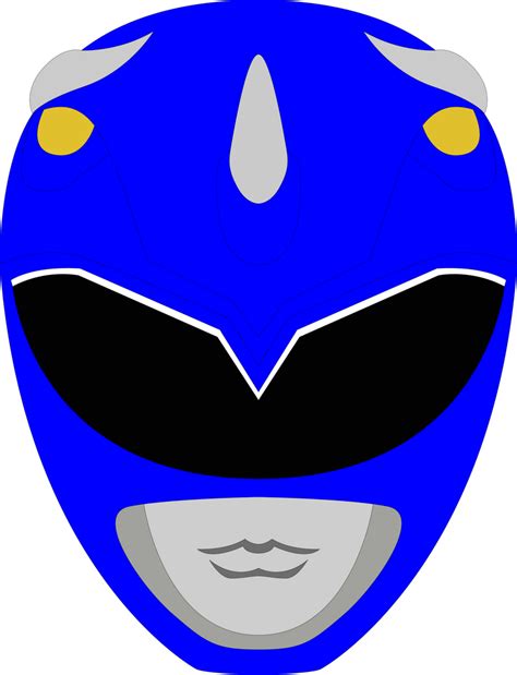 MMPR Blue Ranger Helmet by SuperHeroTimeFan on DeviantArt