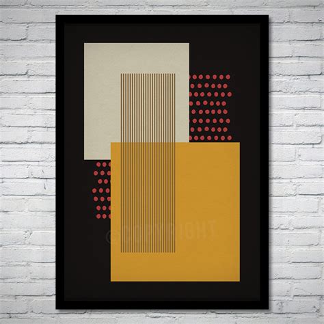 Abstract Geometric 02 Art Print — Left Hand Prints