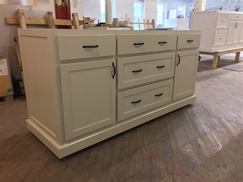 Piedmont Kitchen Island with Center Drawers (72 inch) - Worthy's Run Furniture