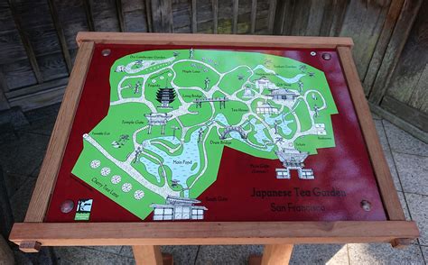 SF Japanese Tea Garden Map – Gold Dew Gardens