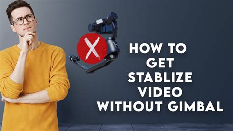 How to Get Stablize Video Without Gimbal | Tips and Tricks |2022 - YouTube