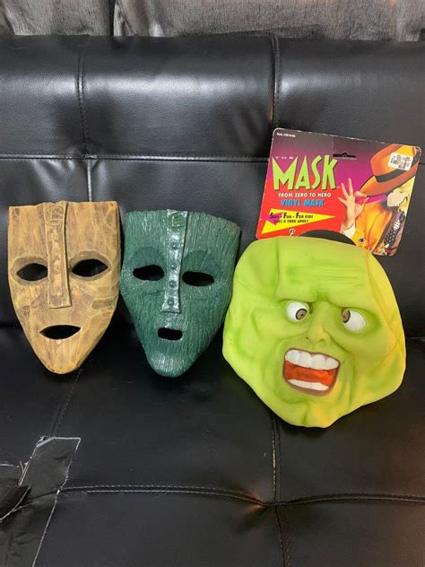 The Mask 1994 Character and Loki Mask, Hobbies & Toys, Toys & Games on Carousell