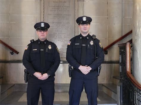 2 Officers Join Waltham Police Department | Waltham, MA Patch