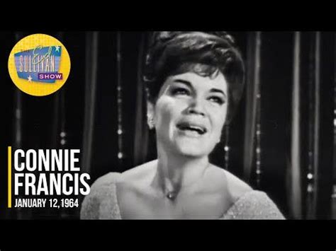 Connie francis al di la on the ed sullivan show – Artofit