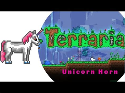 How to get unicorn horns in Terraria - YouTube