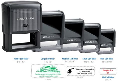 Quick Print Solutions · Ideal Self-Inking Stamp