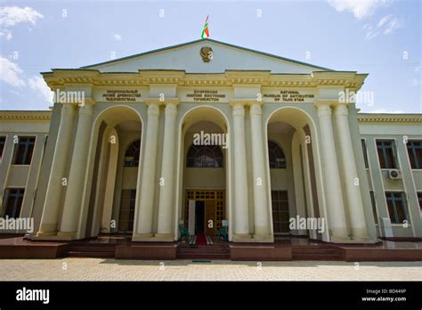 National Antiquities Museum in Dushanbe Tajikistan Stock Photo - Alamy