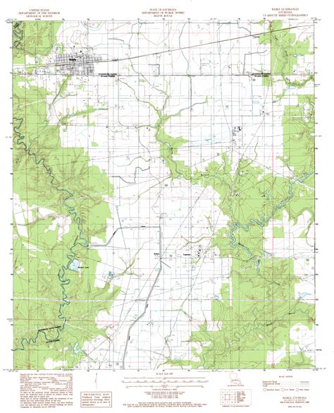 Basile, LA Topographic Map - TopoQuest