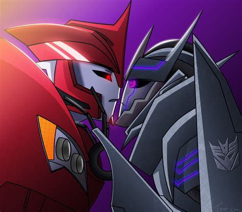 TFP: Knockout x Soundwave by Tone-chan on DeviantArt