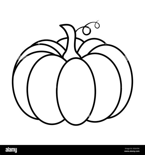 Outline Of Pumpkin Clip Art