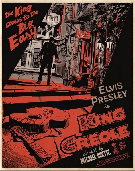 Elvis King Creole | King creole, Poster art, Alternative movie posters