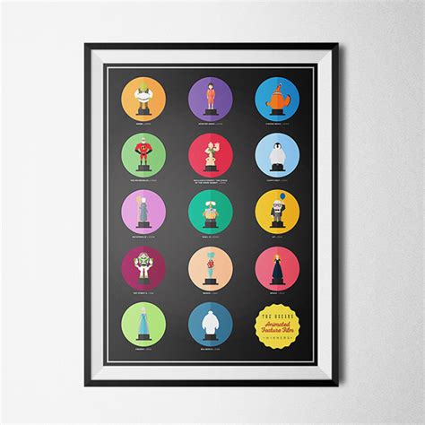 Poster - Oscar Winners: Animation Movies on Behance