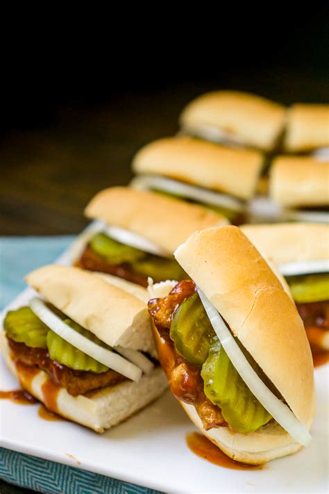 Copycat McRib Sandwich - The Love Nerds