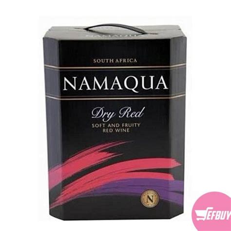 Namaqua red wine - 5L - Sefbuy