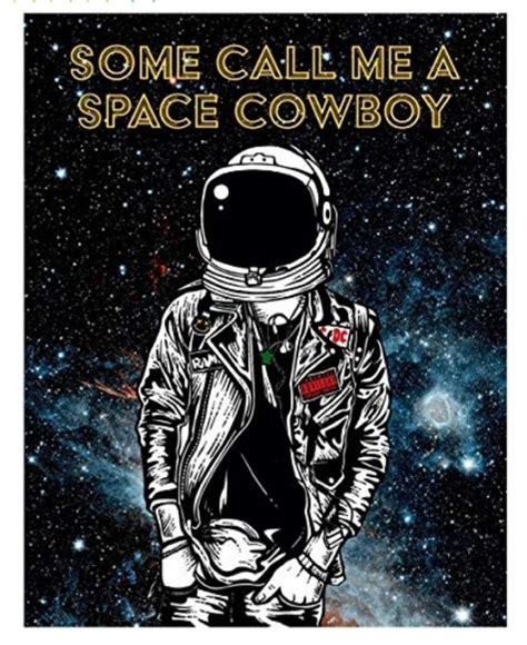 Poster from Amazon for Space Cowboy themed baby shower