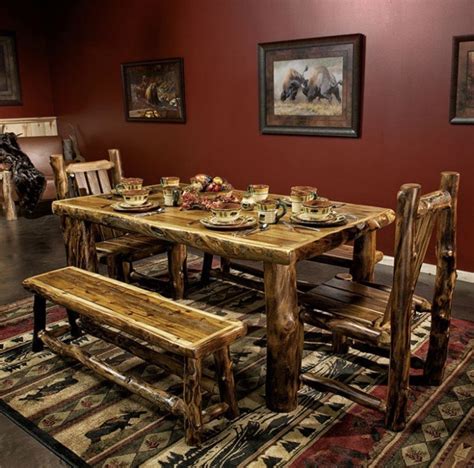 Yosemite Aspen & Barn Wood Dining Table | Barnwood dining table, Wood dining table, Dining table