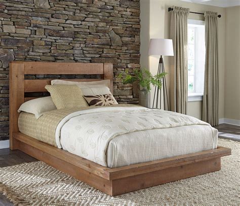 Willow Platform Bed (Distressed Pine) by Progressive Furniture ...