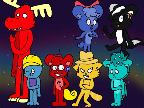 Happy Tree Frïends Collab (Request) By LylïanaCat On DevïantArt - Happy Tree Friends Fan Art ...