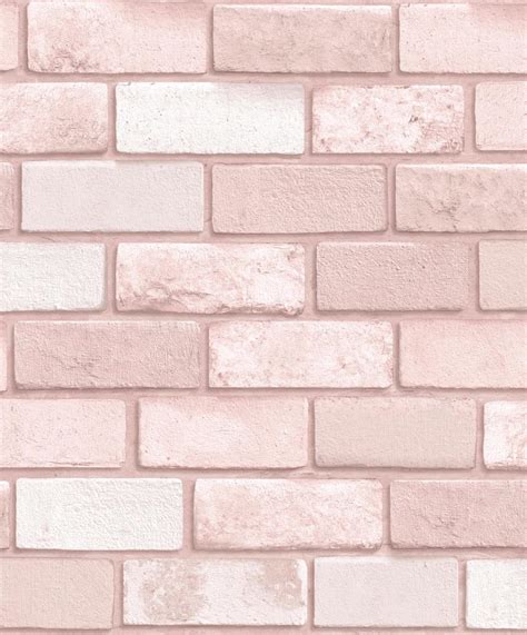 Pink Brick Wallpaper at Lowes.com