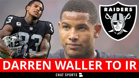 MAJOR Darren Waller Injury News + Raiders Rumors On Blake Martinez Retiring From The NFL? - Win ...