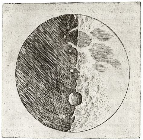 likeafieldmouse: Galileo’s Moon Drawings "Galileo Galilei did ...