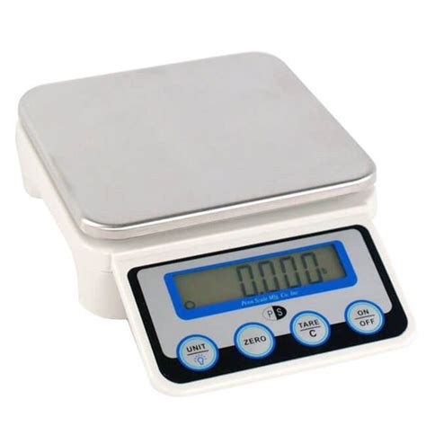 Penn Scale PS-10 10 lb. x 0.1 oz. Digital Portion Control Scale ...