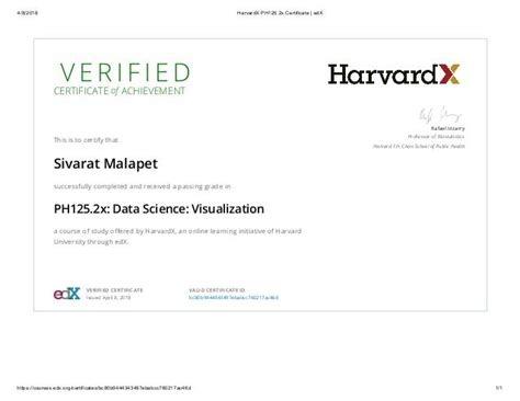 Coursera Harvard Certificate | TUTORE.ORG - Master of Documents