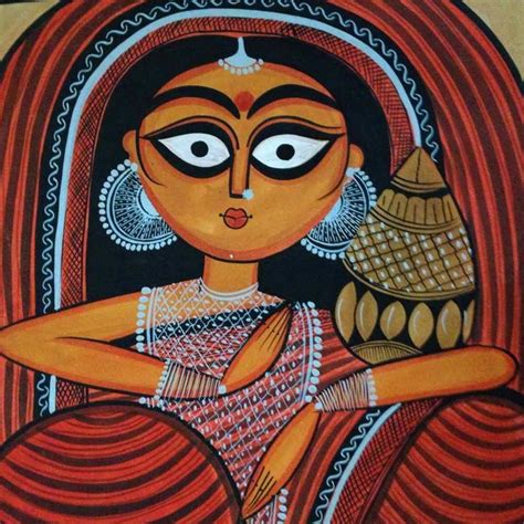 Image result for durga patachitra | Indian folk art, Bengali art, Durga ...