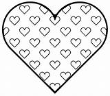 Free Printable Heart Coloring Pages For Kids sketch template