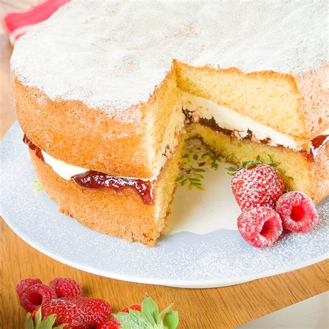 light and fluffy sponge cake recipe