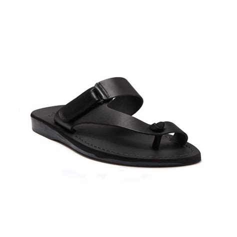 Rafael - Leather Velcro Strap Sandal - Mens Sandals - Walmart.com