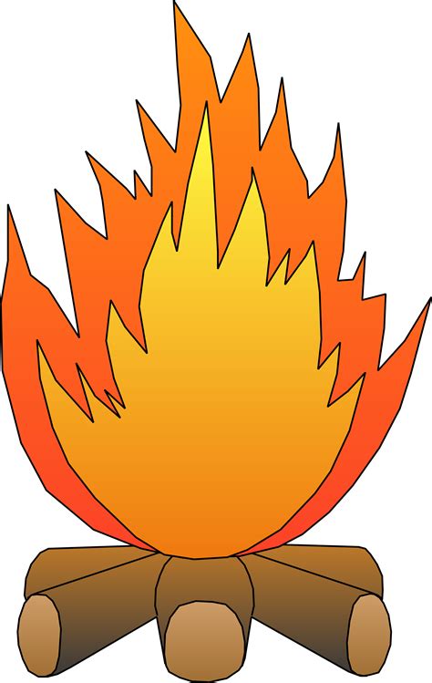 Fire Flame Clip art - Campfire Cliparts png download - 1979*3130 - Free Transparent Fire png ...