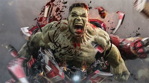 Hulk Rampage - 4K Ultra HD Avengers EndGame Wallpaper