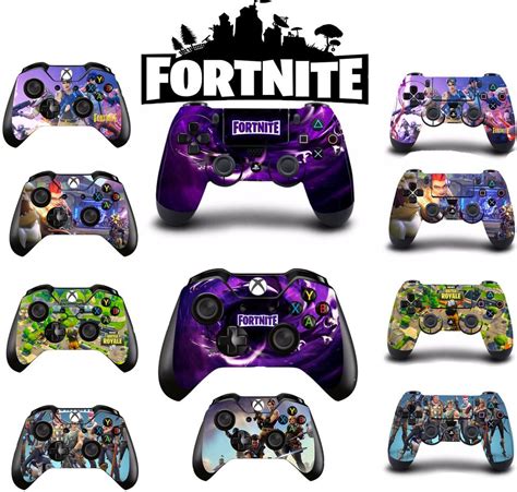 2pc Game #Fortnite Vinyl Skin Sony Playstation PS4 XBox One Controller ...