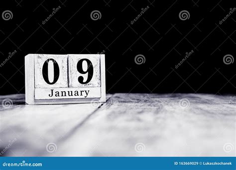 January 9th, 9 January, Ninth of January, Calendar Month - Date or ...