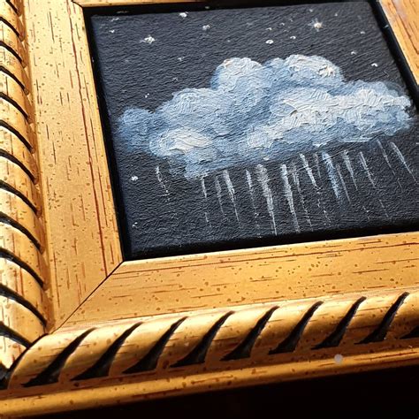 Kleine Wolke Malerei Wolke kleine Wand Kunst Gemälde Wolken | Etsy